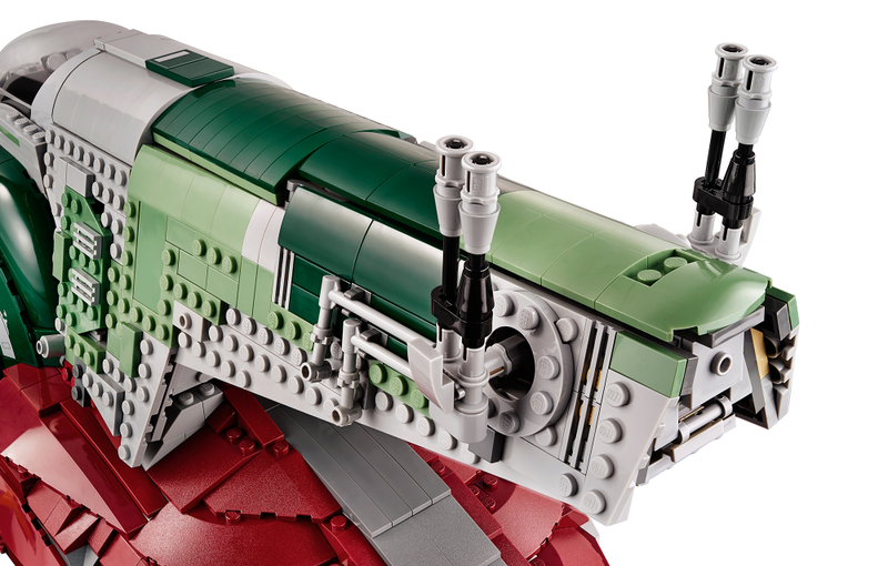 Illustration for article titled Slave I en Lego: el tesoro que todo fan de Star Wars desearía tener